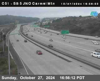 SB 5 at Carmel Mountain Rd.