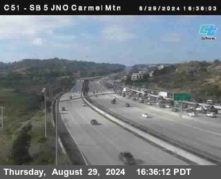 SB 5 at Carmel Mountain Rd.