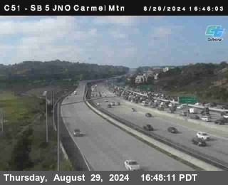 SB 5 at Carmel Mountain Rd.