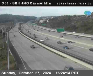 SB 5 at Carmel Mountain Rd.