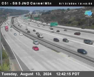 SB 5 at Carmel Mountain Rd.