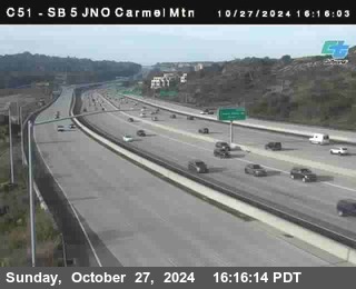 SB 5 at Carmel Mountain Rd.