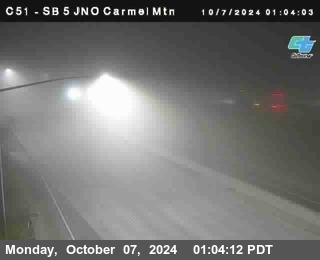 SB 5 at Carmel Mountain Rd.