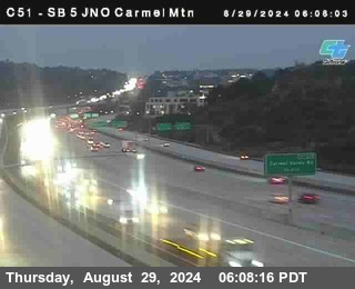 SB 5 at Carmel Mountain Rd.