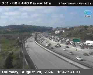 SB 5 at Carmel Mountain Rd.