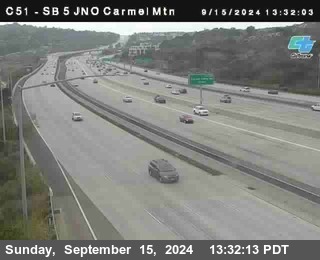 SB 5 at Carmel Mountain Rd.