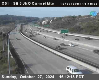 SB 5 at Carmel Mountain Rd.