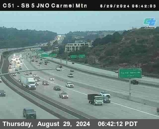 SB 5 at Carmel Mountain Rd.