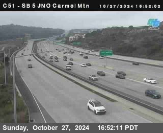 SB 5 at Carmel Mountain Rd.