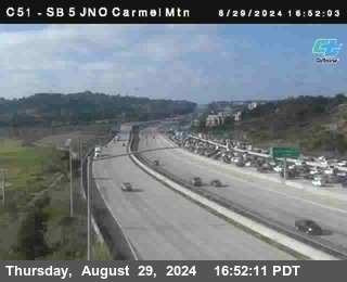 SB 5 at Carmel Mountain Rd.