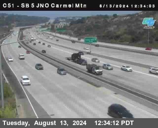 SB 5 at Carmel Mountain Rd.