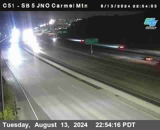 SB 5 at Carmel Mountain Rd.