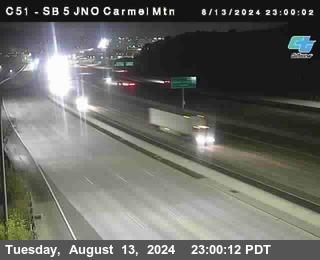 SB 5 at Carmel Mountain Rd.