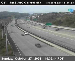 SB 5 at Carmel Mountain Rd.