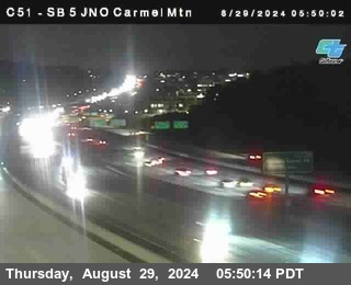 SB 5 at Carmel Mountain Rd.