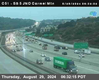 SB 5 at Carmel Mountain Rd.