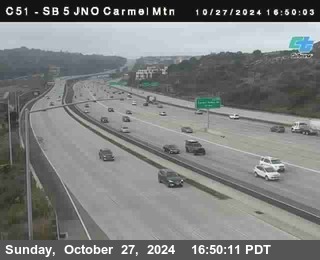 SB 5 at Carmel Mountain Rd.