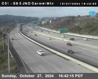 SB 5 at Carmel Mountain Rd.