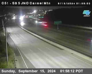 SB 5 at Carmel Mountain Rd.