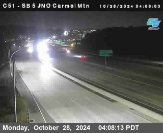 SB 5 at Carmel Mountain Rd.