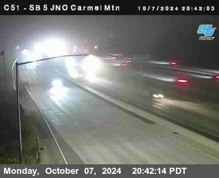 SB 5 at Carmel Mountain Rd.