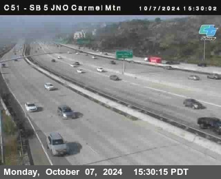 SB 5 at Carmel Mountain Rd.