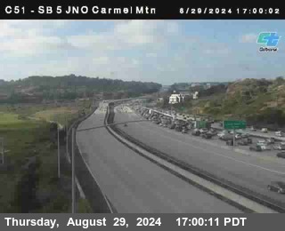 SB 5 at Carmel Mountain Rd.