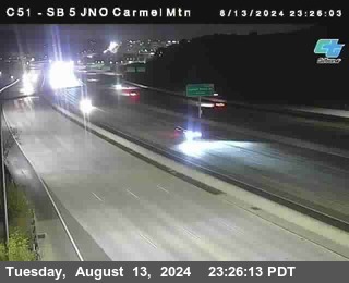 SB 5 at Carmel Mountain Rd.