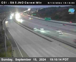 SB 5 at Carmel Mountain Rd.