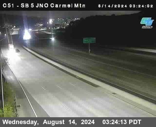 SB 5 at Carmel Mountain Rd.