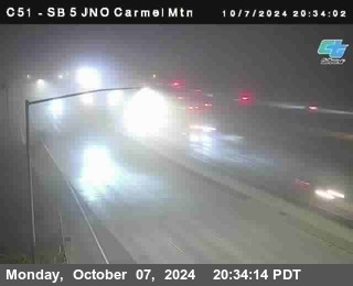 SB 5 at Carmel Mountain Rd.