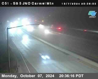 SB 5 at Carmel Mountain Rd.