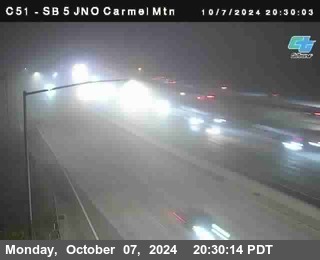 SB 5 at Carmel Mountain Rd.