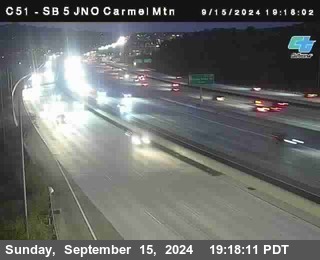 SB 5 at Carmel Mountain Rd.