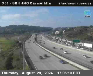 SB 5 at Carmel Mountain Rd.