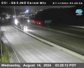 SB 5 at Carmel Mountain Rd.