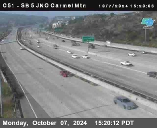 SB 5 at Carmel Mountain Rd.