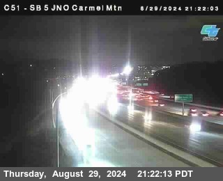 SB 5 at Carmel Mountain Rd.