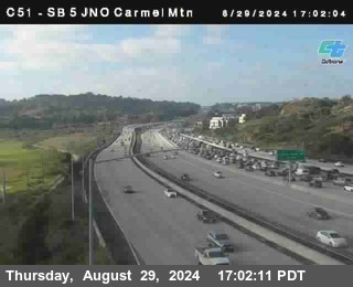 SB 5 at Carmel Mountain Rd.