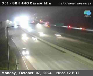 SB 5 at Carmel Mountain Rd.