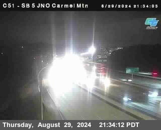 SB 5 at Carmel Mountain Rd.