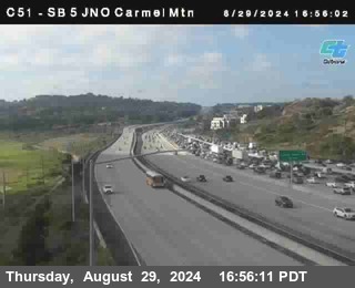 SB 5 at Carmel Mountain Rd.