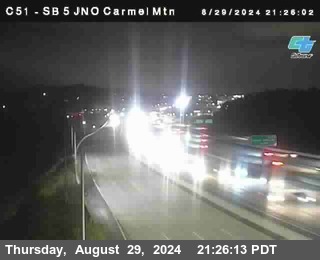 SB 5 at Carmel Mountain Rd.