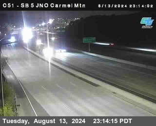 SB 5 at Carmel Mountain Rd.