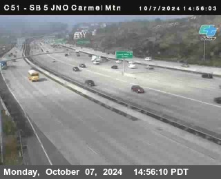 SB 5 at Carmel Mountain Rd.