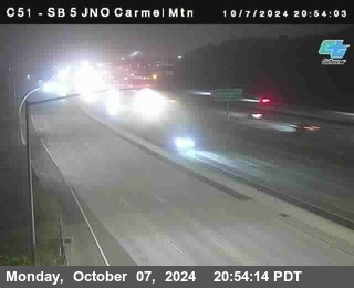 SB 5 at Carmel Mountain Rd.