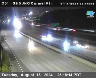 SB 5 at Carmel Mountain Rd.