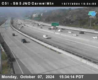 SB 5 at Carmel Mountain Rd.