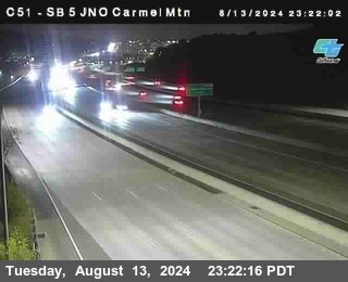 SB 5 at Carmel Mountain Rd.