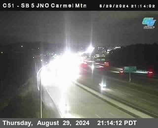 SB 5 at Carmel Mountain Rd.